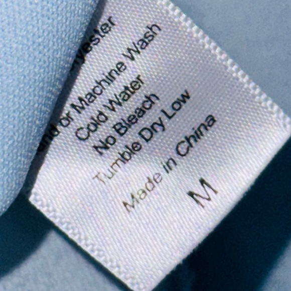 Lucy In The Sky Blue Ruched Mini Dress - Picture 8 of 8